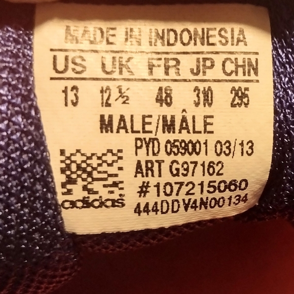 Mens Adidas Performance Duramo 5 TR Blue Neon Running Shoes G97162 Size 13. - Picture 11 of 11